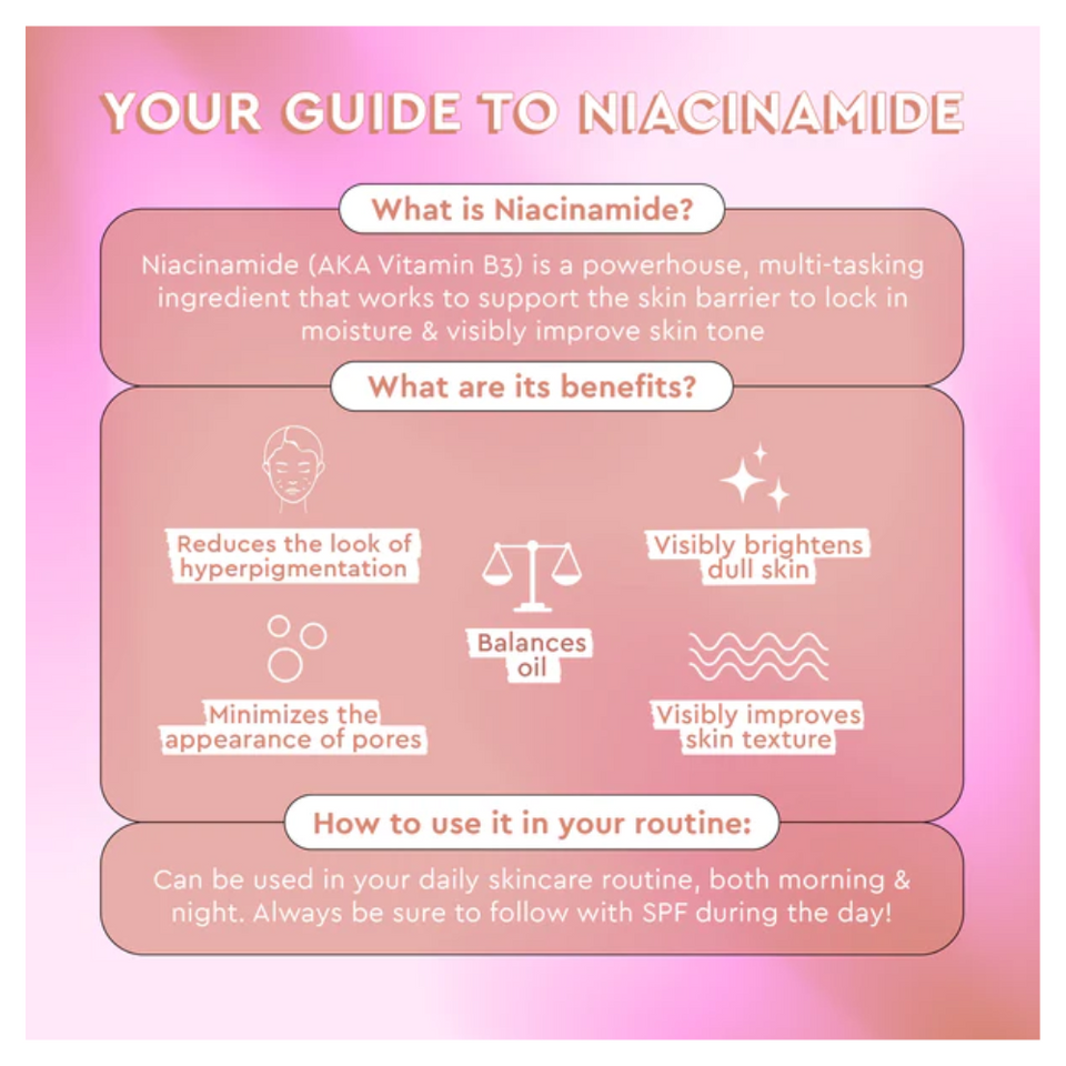 Watermelon Glow Niacinamide Hue Drops - Sun Glow