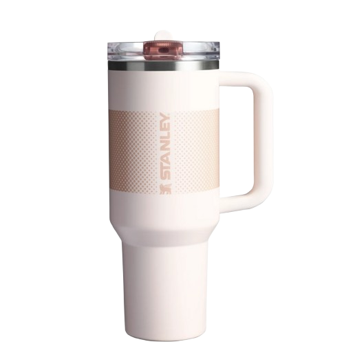 STANLEY TUMBLER Mug ProTour Flip Straw Rose Quartz Fade 40 oz