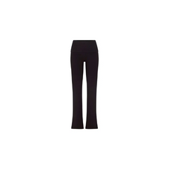 Skims Cotton Jersey Foldover Pant Soot