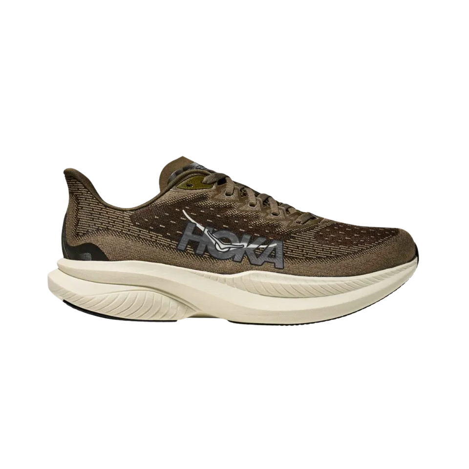 Hoka Mach 6 Antique Olive/Truffle Salt