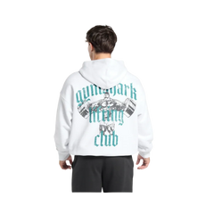 Gymshark Lifting Club Hoodie Oversized Fit White