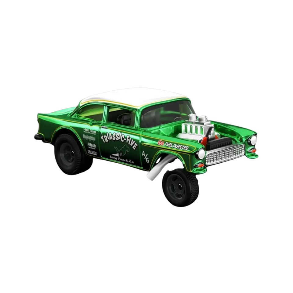 Hot Wheels HWC Special Edition ‘55 Chevy Bel Air Gasser Triassic-Five Dino