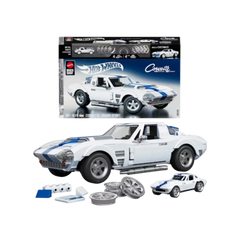 Mattel Brick Shop Hot Wheels Corvette Grand Sport Building Set