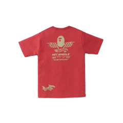 BAPE x Hot Wheels Car Exclusive T-Shirt Red