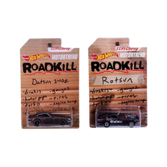 Hot Wheels Motortrend Roadkill Rotsun Custom '71 & Datsun 240Z Set