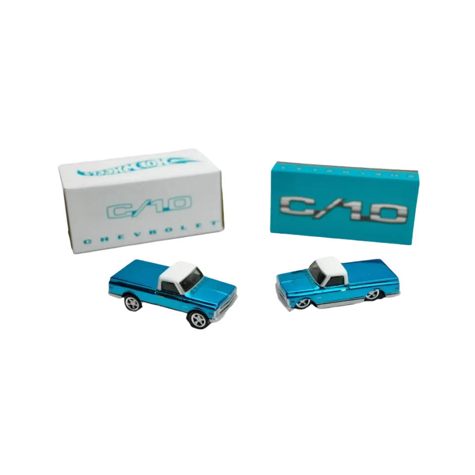 Hot Wheels RLC '69 Chevy C-10 Blue