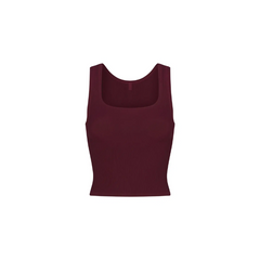 Skims Soft Lounge Tank Bordeaux