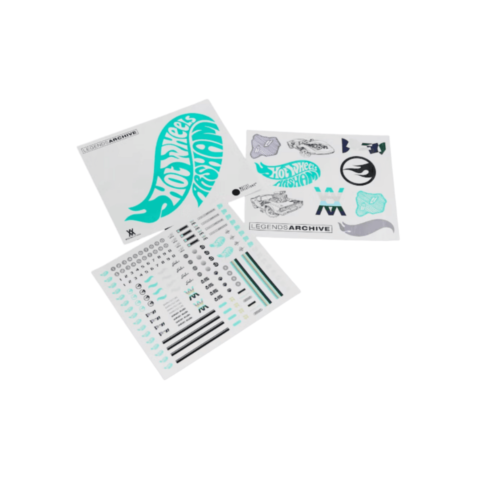 Hot Wheels x Daniel Arsham Patches & Sticker Set