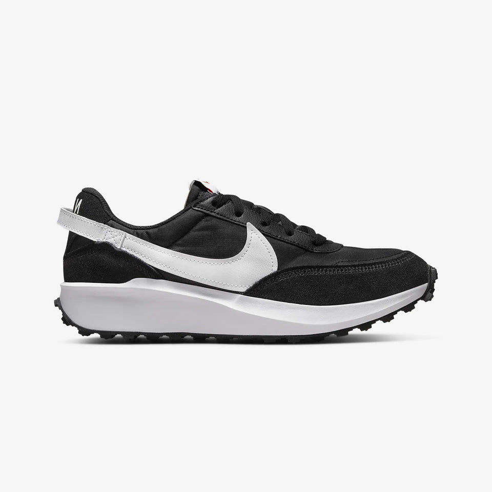 Nike WAFFLE DEBUT { BLACK/WHITE-ORANGE-CLEAR