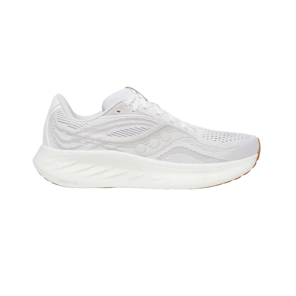 Saucony Ride 18 White Gum