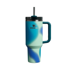 STANLEY TUMBLER Mug FlowState The New Frequency Coastal Teal Motion 40 oz