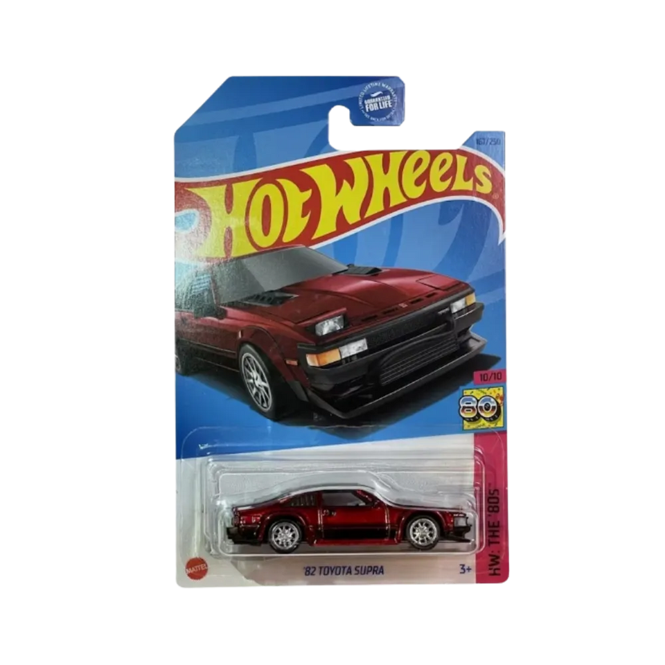 Hot Wheels Super Treasure Hunt 2023 82 Toyota Supra Red