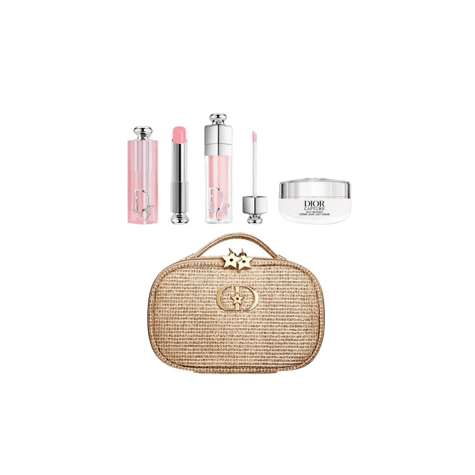 Dior Limited Edition Set - Dior Addict Lip Balm + Plumping Gloss + Cream
