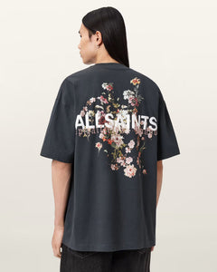 All Saints Valen Oversized Graphic T - Shirt