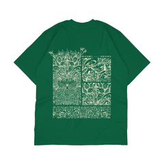 Green T-shirt | Thaely x Signature Packaged Drinking Water | Imagined by Santanu Hazarika