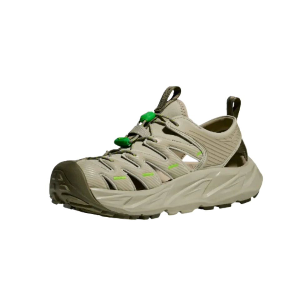 Hoka Hopara Oyster Mushroom /Neon Lime