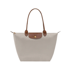 Longchamp Le Pliage Original L Tote bag Pebble - Recycled canvas