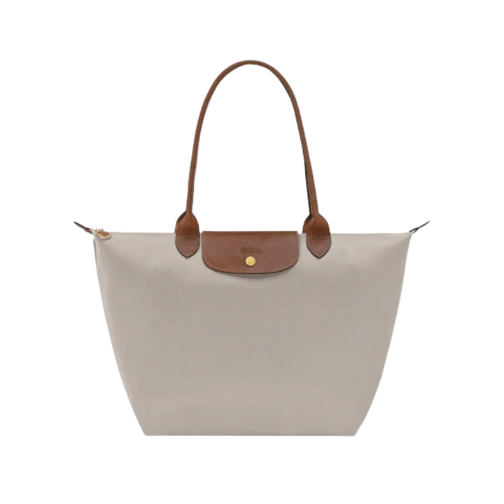 Longchamp Le Pliage Original L Tote bag Pebble - Recycled canvas