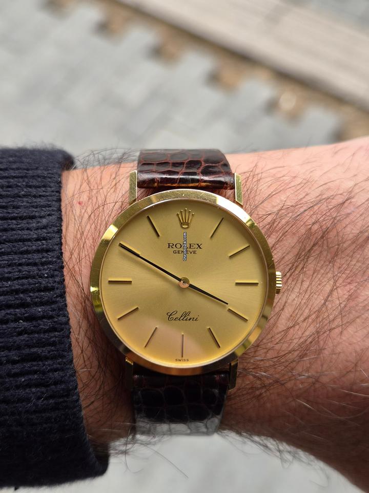 Rolex | Cellini | 4112 | 32 mm | Leather | Manual winding