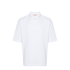 White Organic Cotton Polo