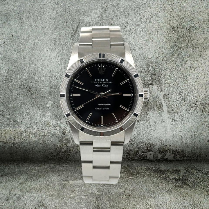 Rolex | Air King | 14010M | Steel | 34 x 43 mm | Steel | Black | Automatic