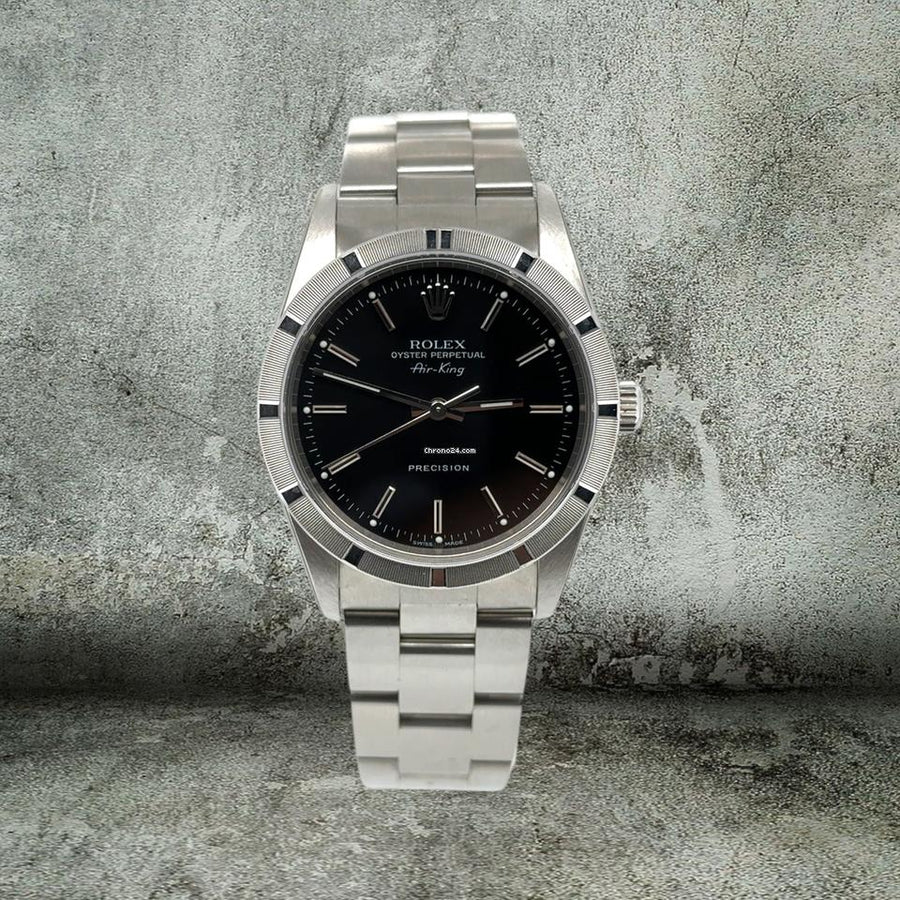Rolex | Air King | 14010M | Steel | 34 x 43 mm | Steel | Black | Automatic