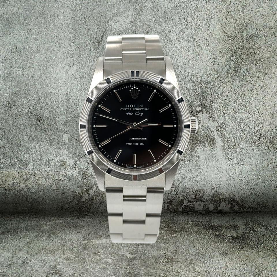 Rolex | Air King | 14010M | Steel | 34 x 43 mm | Steel | Black | Automatic