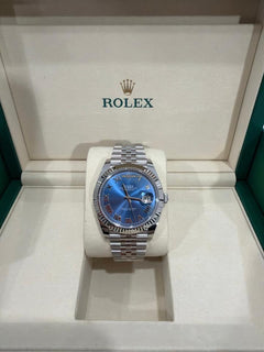Rolex | Datejust | 126334 | Sapphire crystal | 41 mm | Steel | Blue | Automatic