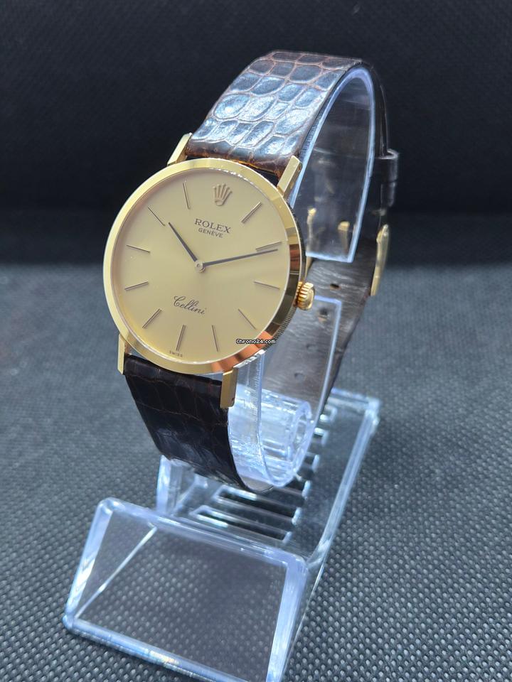 Rolex | Cellini | 4112 | 32 mm | Leather | Manual winding