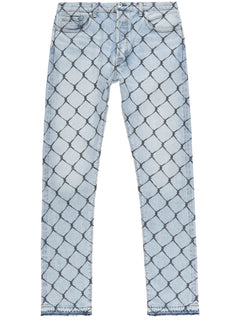 Cage slim-leg jeans