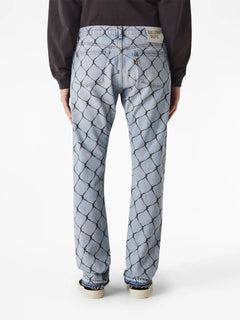 Cage slim-leg jeans