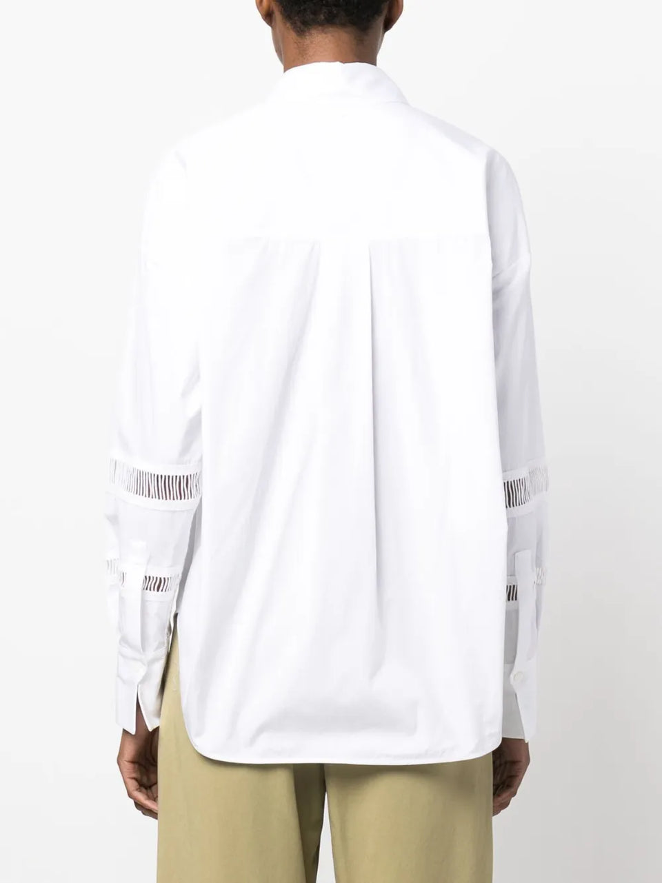 long-sleeved cotton shirt