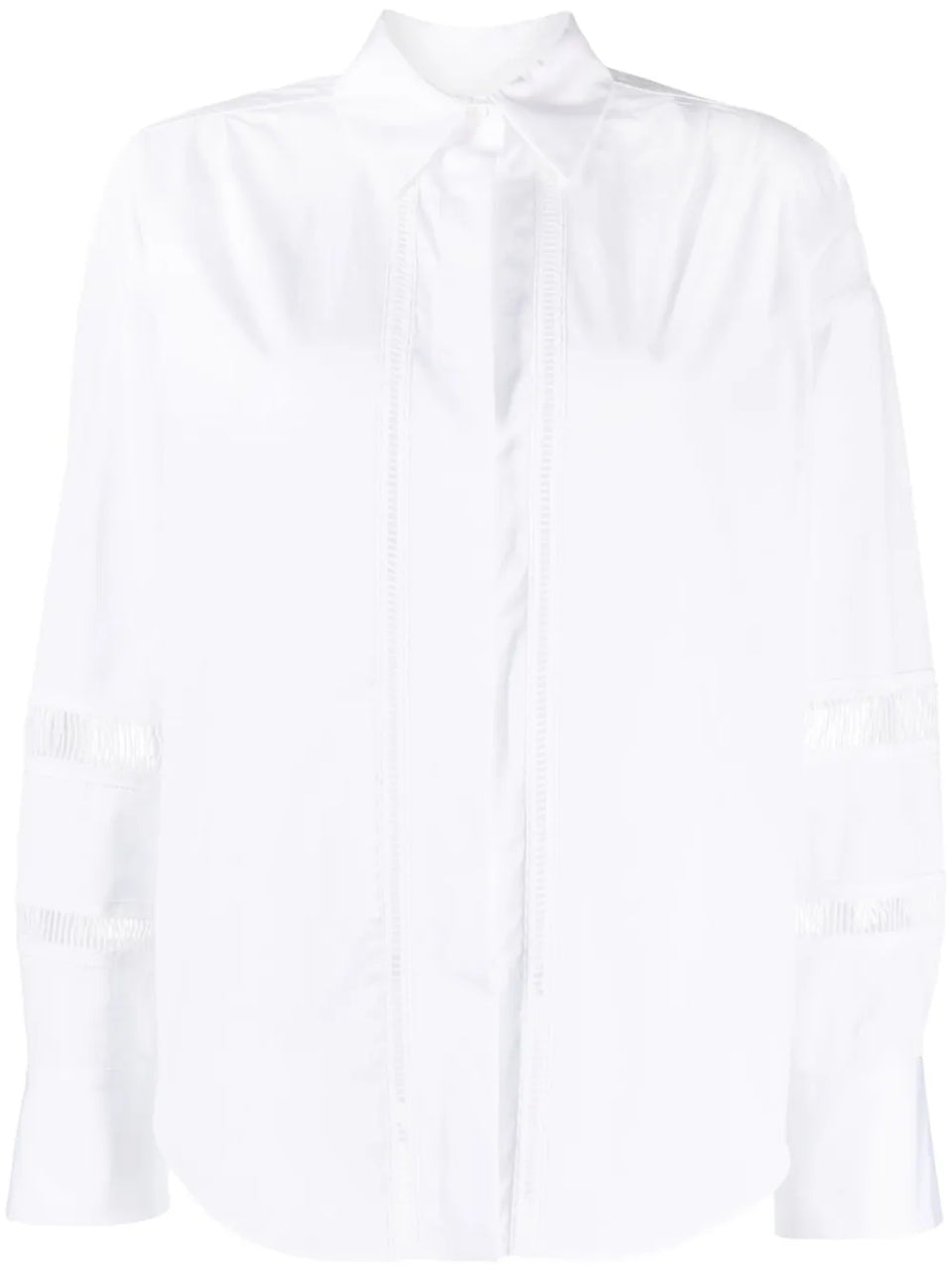 long-sleeved cotton shirt