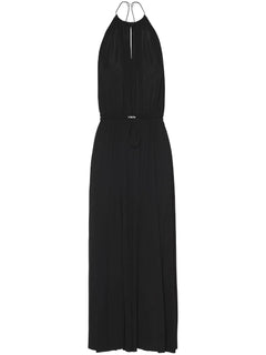 Organzine halterneck dress