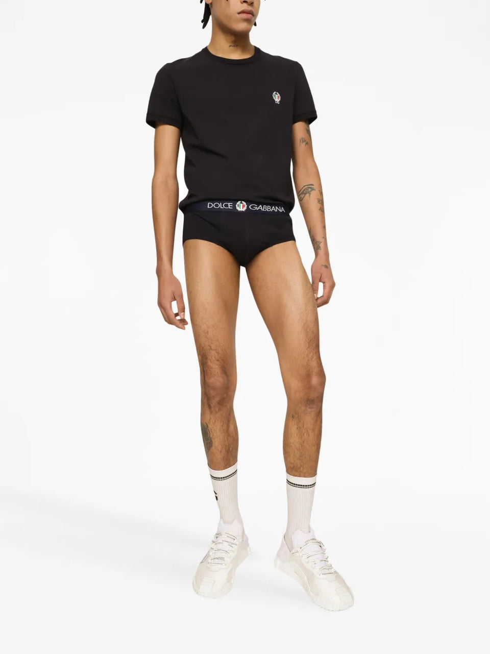 logo-waistband briefs