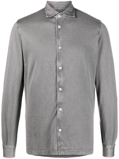 long-sleeved cotton shirt