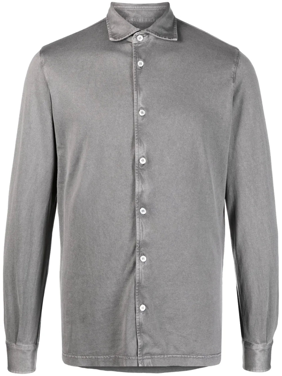 long-sleeved cotton shirt
