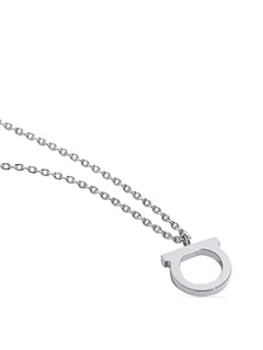 Gancini cable-link necklace