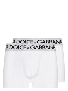logo-print cotton boxers (set of two)