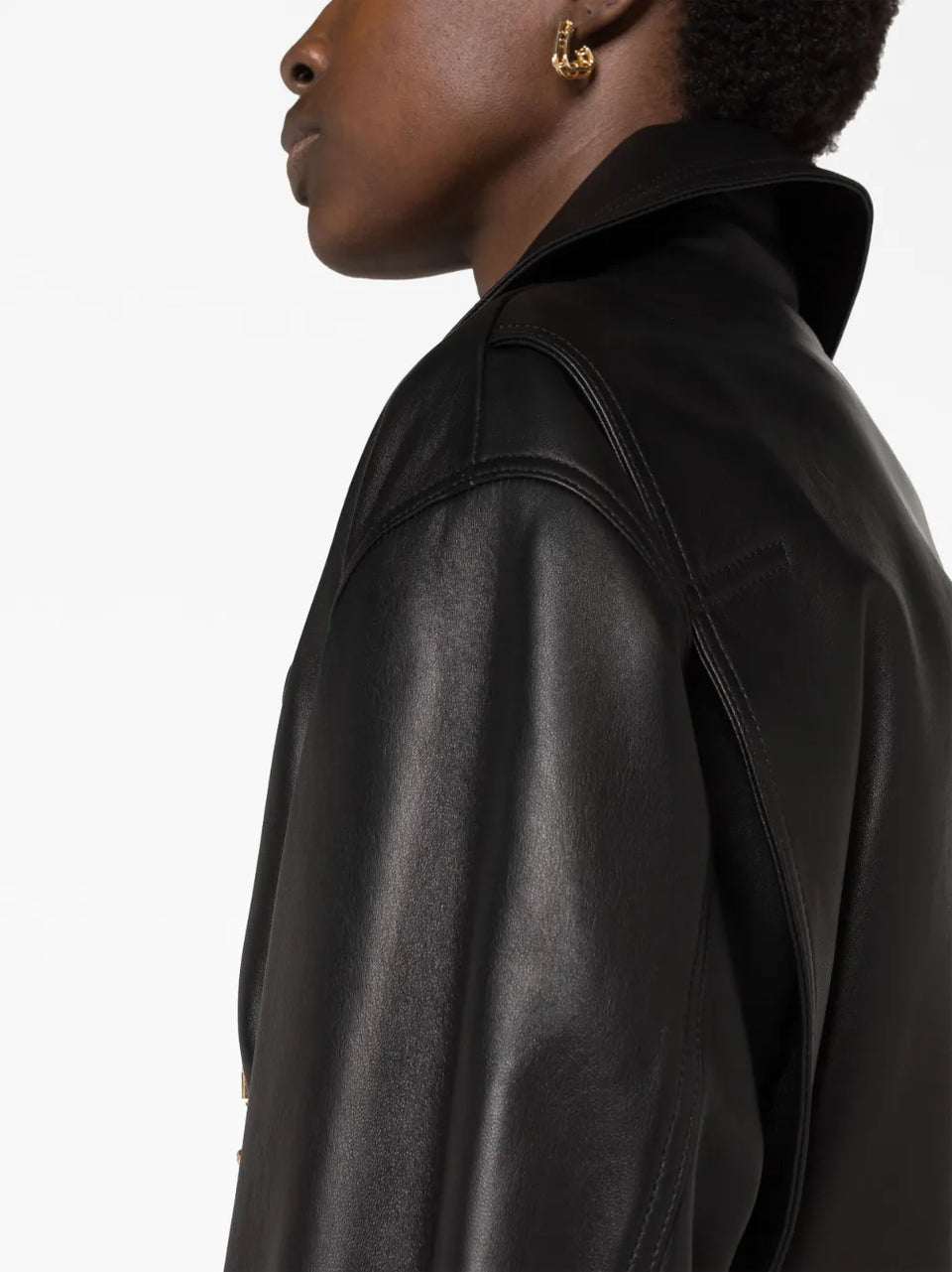 leather biker jacket