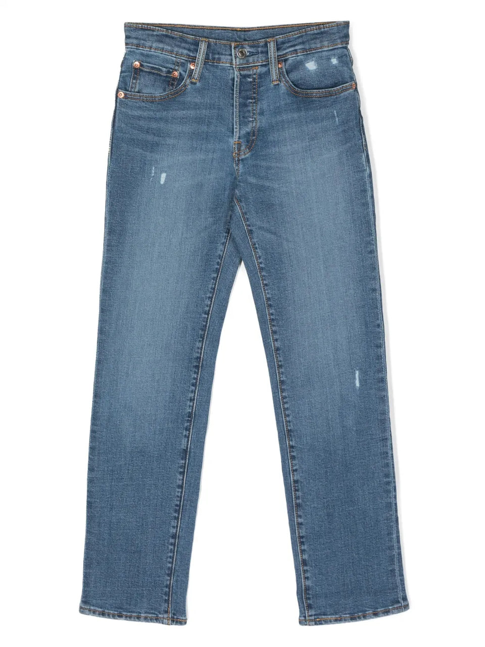 ripped-detail jeans