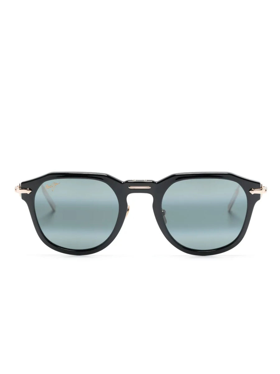 Alika gradient geometric sunglasses