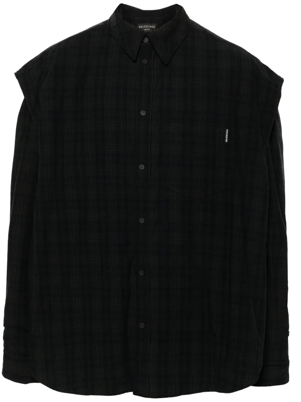 Shirt with removable sleeves