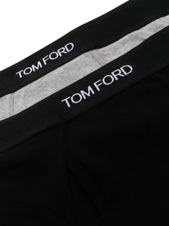 logo-waist cotton briefs (pack of two)