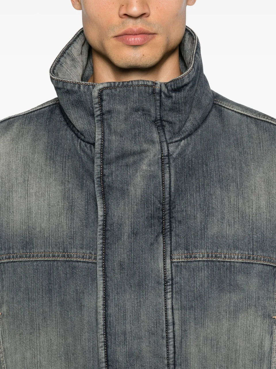 distressed jacket