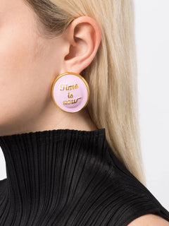 Time Is Now earrings