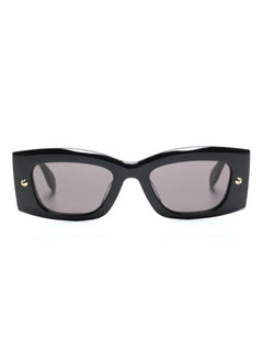 Spike Studs rectangle-frame sunglasses