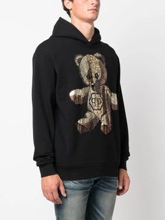 Teddy Bear rhinestone-embellished Hoodie