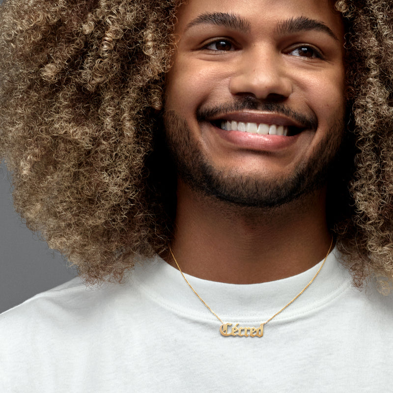 Nameplate Necklace