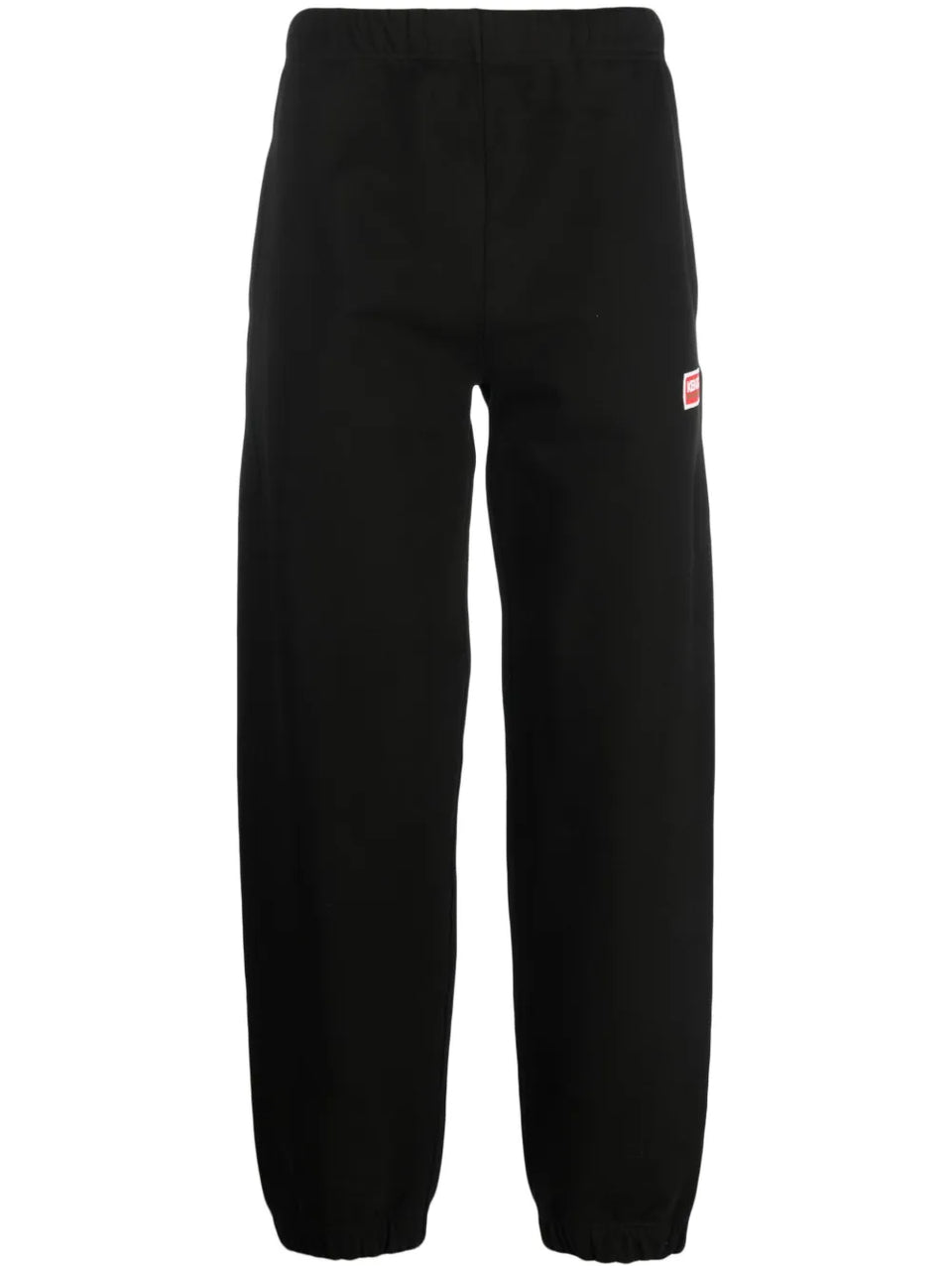 logo-embroidered tapered track pants